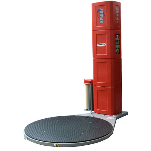 Envolvedora com plataforma giratória - Spinny S200 - EFFE3TI Packaging Technologies - semiautomática / para logística / de paletes