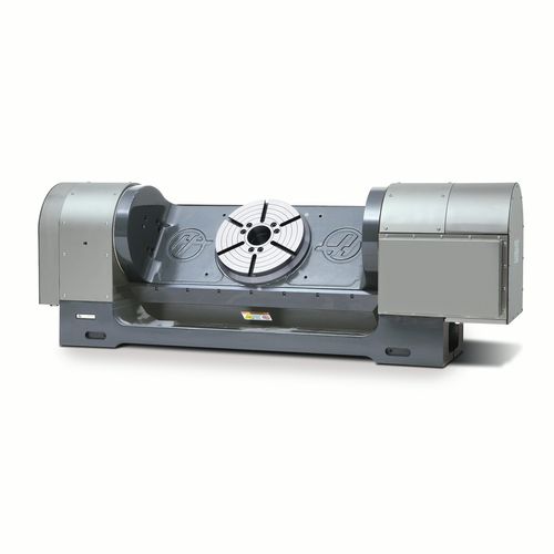 Mesa rotativa indexadora acionada por motor - TR310 - Haas Automation - basculante / para usinagem / de 5 eixos