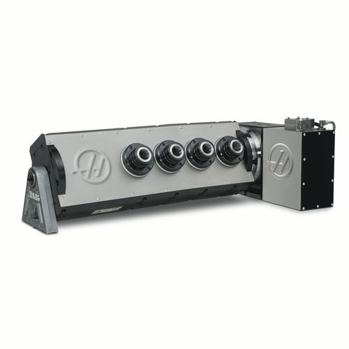 Mesa rotativa indexadora acionada por motor - T5C4 - Haas Automation - basculante / para usinagem / de 5 eixos
