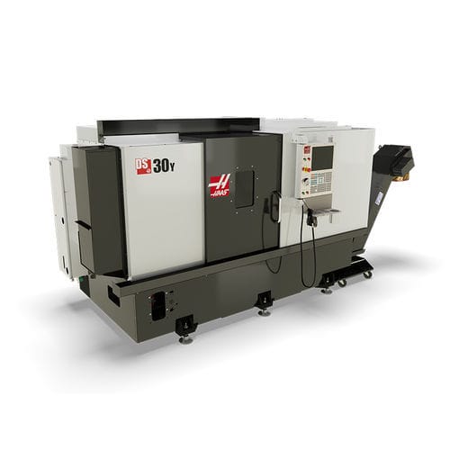 Torno CNC - DS-30Y - Haas Automation - de 3 eixos / rígido / de dois fusos