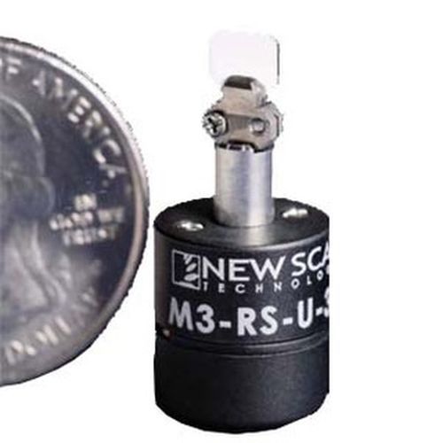 Mesa de coordenadas de inclinação - DK-M3-RS-U-1M-20 - COMESTERO SISTEMI - piezoelétrica / de um eixo / miniatura