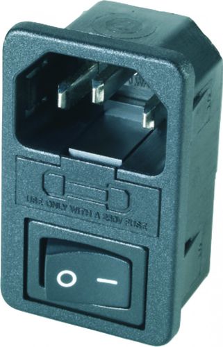 Conector de alimentação elétrica - 0717 - 1S - COMESTERO SISTEMI - hexagonal / em T / macho