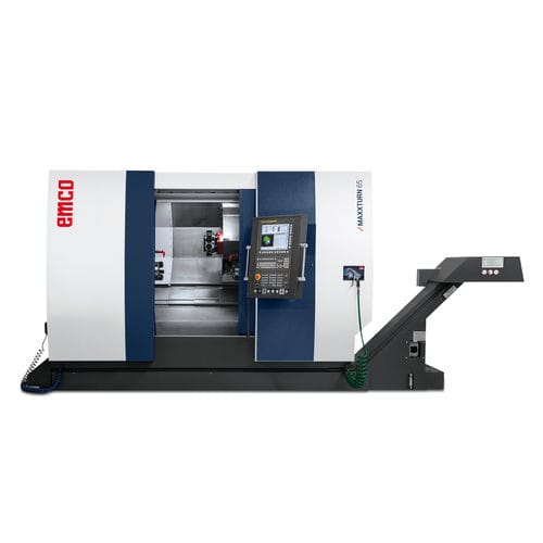 Torno CNC - MAXXTURN 65-1000 - EMCO GmbH - de 3 eixos / universal / de dois fusos