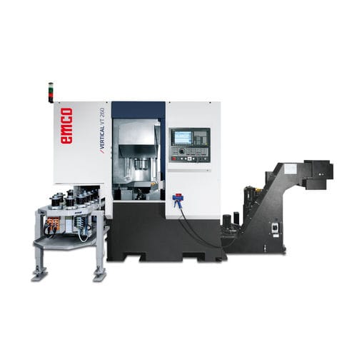 Torno CNC - VT 260 - EMCO GmbH - vertical / de 3 eixos / A2-6