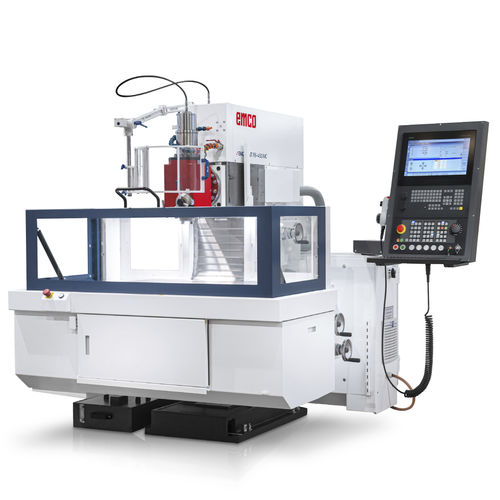 Fresadora CNC de 3 eixos - Emcomat FB-450 MC - EMCO GmbH - com eixo-árvore rotativo / com mesa móvel / alta precisão