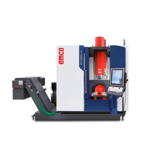 Centro de usinagem de 5 eixos - MAXXMILL 630 - EMCO GmbH - vertical / de coluna / com mesa giratória