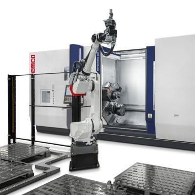 Robô articulado - Roboter - EMCO GmbH - de 6 eixos / de carregamento / de descarregamento