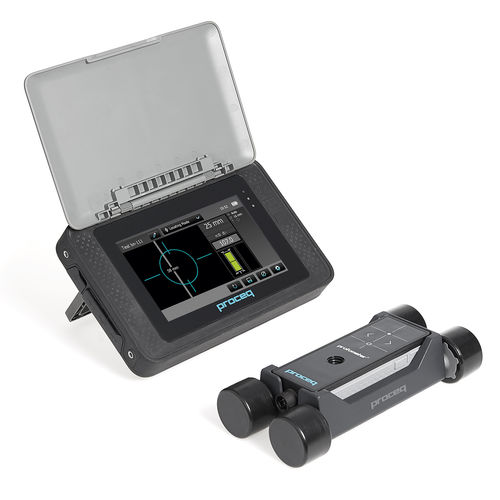 Localizador de armadura metálico - Profometer 600 - Proceq - com gravador de dados