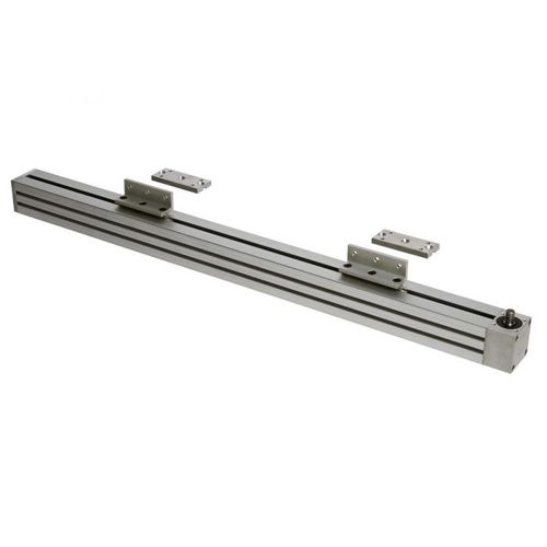 Unidade de guia linear com patim - DAPDU2 - BISHOP-WISECARVER - em alumínio / motorizada / automática