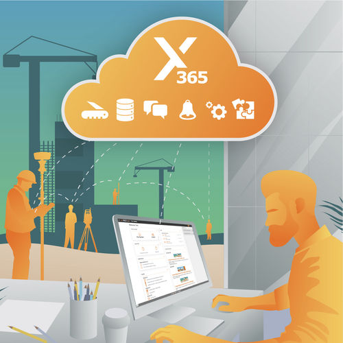 Plataforma web em tempo real - X-PAD 365 - GeoMax