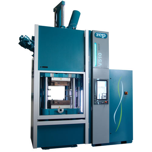 Máquina injetora vertical - V510-Y1000  - REP international - elétrica / para borracha