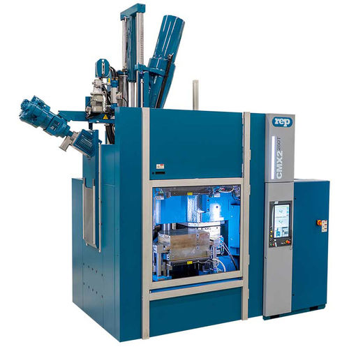 Máquina injetora vertical - CMX2 series - REP international - elétrica / para borracha
