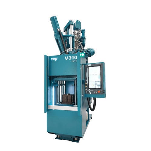 Máquina injetora vertical - V310-Y1000 - REP international - hidráulica / elétrica / para borracha