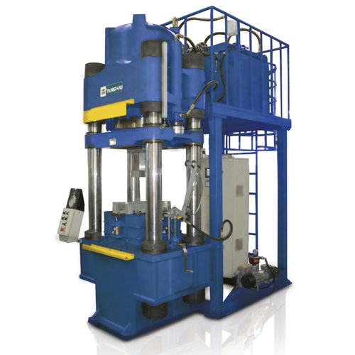 Prensa hidráulica - TYC-22-PCD-UP - REP international - de conformação / de compressão / para materiais abrasivos