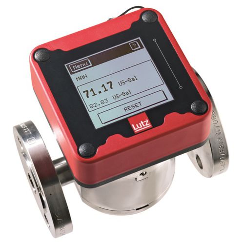 Medidor de vazão de engrenagens ovais - HDO 500 Niro/Niro - Lutz Pumpen GmbH | Lutz-Jesco GmbH - volumétrico / para óleo / para produtos químicos