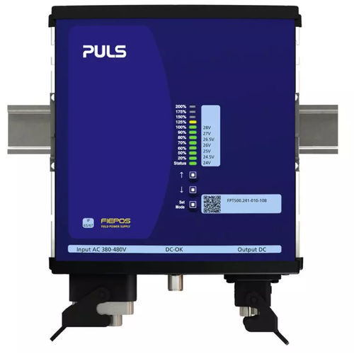 Fonte de alimentação elétrica para trilho DIN - FPT500.241-010-108 - PULS GmbH - CA/CC / ajustável / trifásica