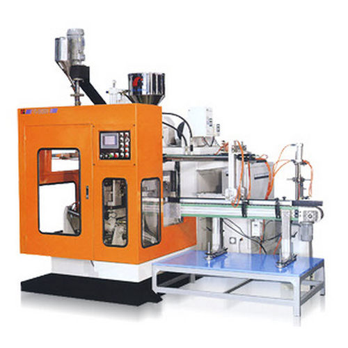 Sopradora-extrusora - FS-55OSSV - Full Shine Plastic Machinery Co., Ltd. - para garrafas / com uma única estação / hidráulica