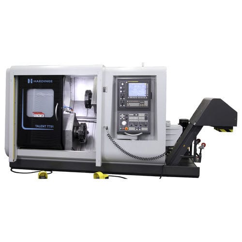 Torno CNC - TALENT TT series - Hardinge Bridgeport - de 8 eixos / de dois fusos / A2-6