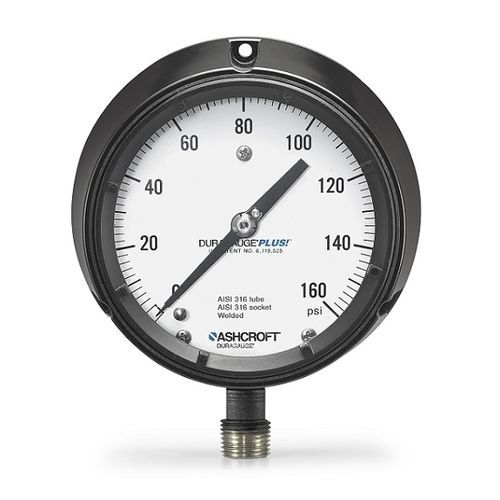 Manômetro com mostrador analógico - 1279  - ASHCROFT - NPT 1/2 / NPT 1/4 / de vidro