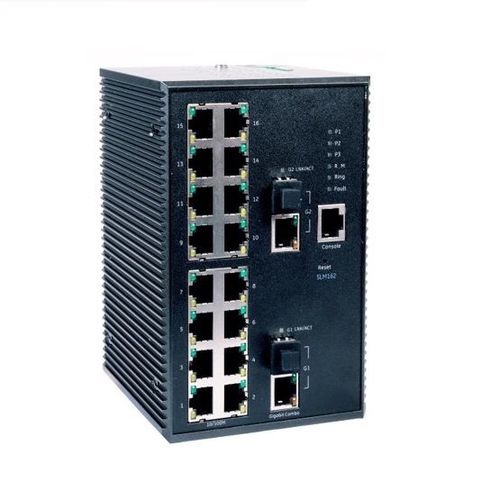 Switch de rede gerenciável - IC086SLM162 - Emerson - 18 portas / Gigabit / montado em rack