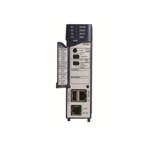 Controlador de automação programável compacto - RX3i CPE305 - Emerson - com E/S integradas / modular