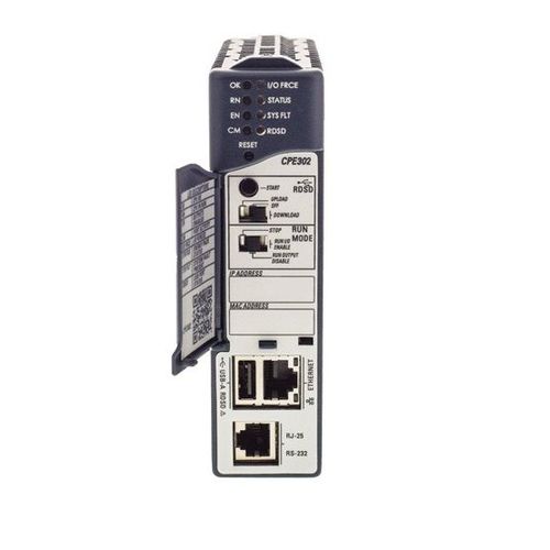 Controlador de automação programável compacto - RX3i CPE302 - Emerson - modular / de alta velocidade