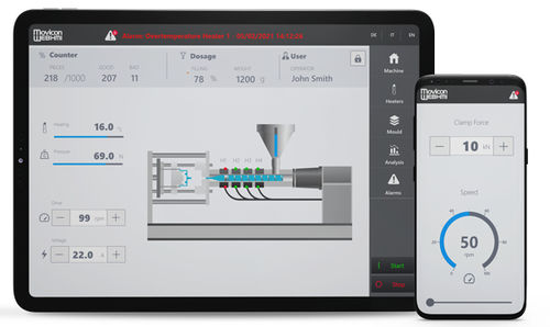 Software de gestão - Movicon WebHMI™ - Emerson - de visualização / de controle / HMI