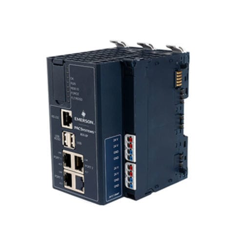 Controlador de automação programável compacto - PACSystems RSTi-EP CPE215 - Emerson - com entradas analógicas / com entradas digitais / saídas analógicas