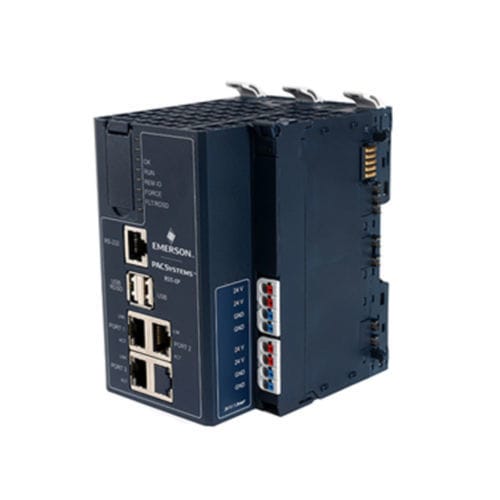 Controlador de automação programável compacto - PACSystems RSTi-EP CPE220 - Emerson - com entradas analógicas / com entradas digitais / saídas analógicas