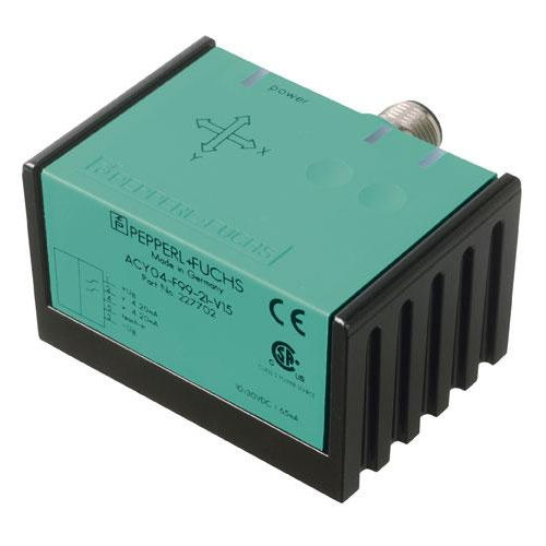 Sensor de aceleração de 2 eixos - ACX04-F99-I-V15 - Pepperl+Fuchs SE - de eixo único