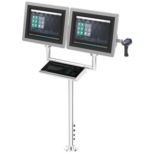 Monitor LCD - VisuNet GXP - Pepperl+Fuchs SE - com retroiluminação LED / industrial / para o setor farmacêutico