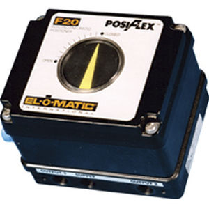 Posicionador eletropneumático - Posiflex - EL-O-MATIC - de 1 eixo / analógico