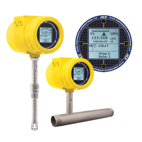Medidor de vazão térmico - ST80 - FCI Fluid Components International - de massa / para ar comprimido / DN 25 mm (1")
