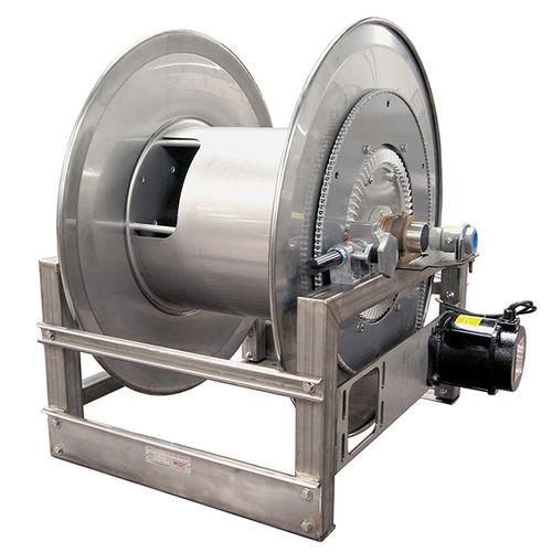 Enrolador para produtos químicos - CHC Series - HANNAY REELS - de mangueira / manual / motorizado