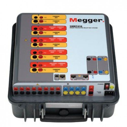 Sistema de teste para máquinas e instalações elétricas - SMRT410 - MEGGER - para relé trifásico / portátil
