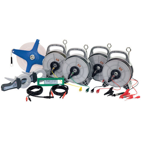 Kit de teste de aterramento - ETK series  - MEGGER - de impedância de terra / manual / para solo