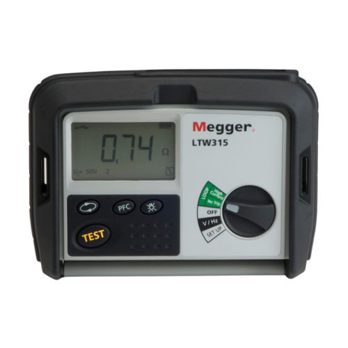 Testador de corrente residual - LTW300 series - MEGGER - de impedância de circuito / de impedância de circuito sem disparo / de instalação