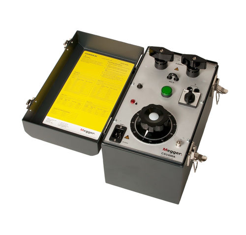 Sistema de teste para rede elétrica - CSU600A / CSU600AT - MEGGER - elétrico / para transformador de potência / para conjunto de manobra e controle