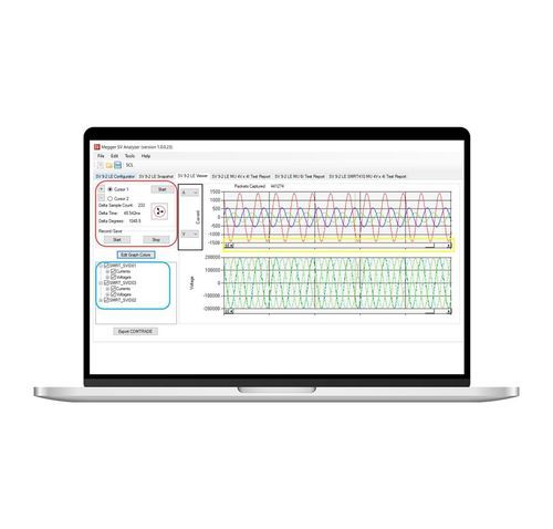 Software de análise de dados - SVA - Doble-Megger - de rede elétrica / Ethernet / para rede Ethernet