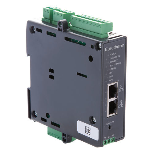 CLP em trilho DIN - Eurotherm® EPC2000 - Watlow Electric Manufacturing Company - em rede Ethernet
