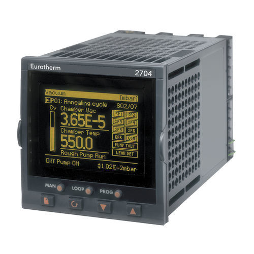 Controlador de temperatura com display LCD - 2704 - Watlow Electric Manufacturing Company - programável / de processo / configurável