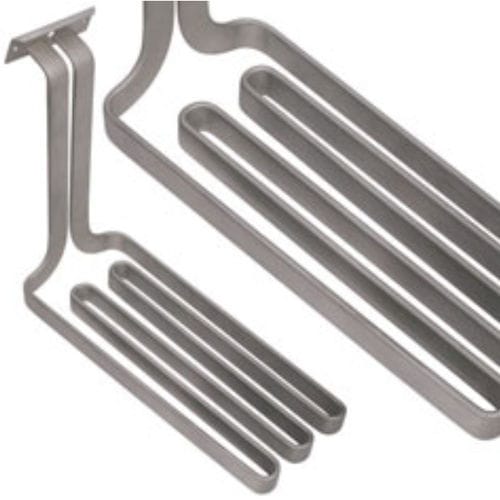 Resistência de aquecimento tubular - FIREBAR® - Watlow Electric Manufacturing Company - plana / redonda / em aço inoxidável
