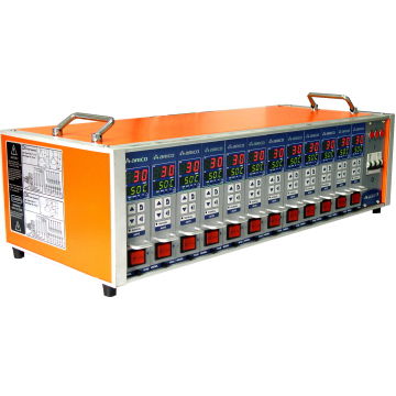 Controlador de temperatura com visor LED duplo - TC5E 12 - ARICO Technology Co., Ltd. - PID / para sistema de canais quentes