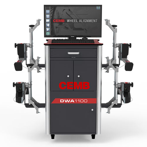 Alinhador de rodas com 8 sensores CCD - DWA1100 - CEMB - para carros