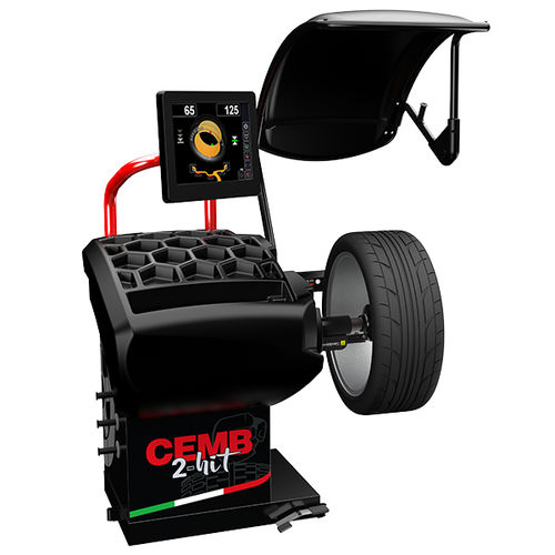 Balanceadora de rodas para carros - 2-HIT - CEMB - com touch screen