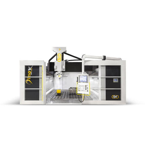 Fresadora CNC com pórtico móvel - DINOX 350 IAT - FPT INDUSTRIE - de 5 eixos / vertical / de corte