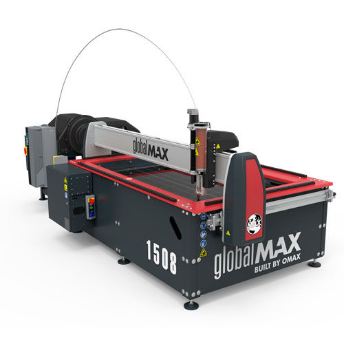 Máquina de corte com jato de água abrasivo - GLOBALMAX 1508 - OMAX - para metais / para plásticos / para materiais compósitos