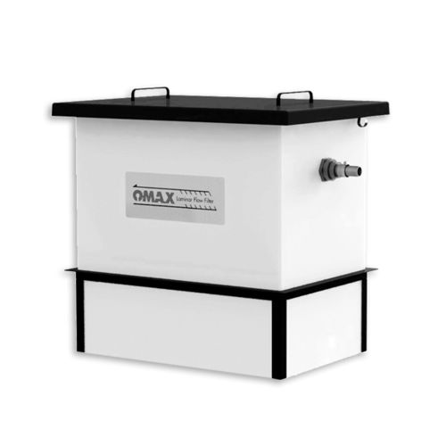 Filtro de água - OMAX - bolsa / para máquina de corte / para aplicações sanitárias
