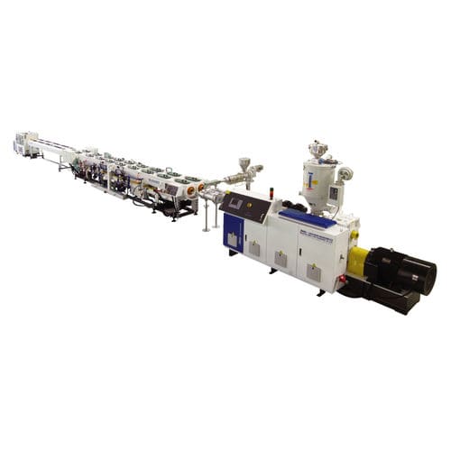 Linha de extrusão multicamadas - JWS-PPR series - Jwell Extrusion Machinery Co., Ltd., Shanghai - com resfriamento a água / com touch screen / com unidade de impressão em linha