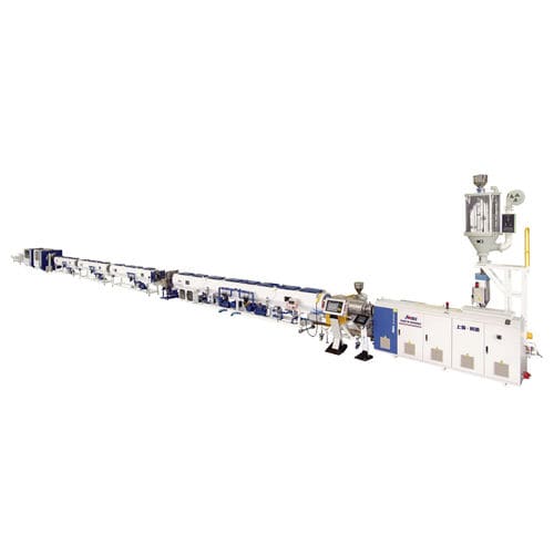Linha de produção de tubos de PEAD - JWGXPE series - Jwell Extrusion Machinery Co., Ltd., Shanghai - automática / de alta velocidade / controlada por CLP